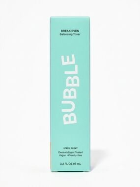 BUBBLE Break Even Balancing Toner